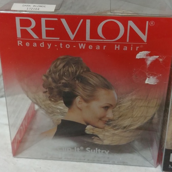🎉2/$16 New Revlon 2pcs. Dark Blonde Hair Accents - Picture 3 of 3